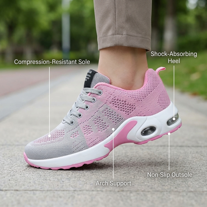 Orthora Pro – 12-Stunden-Schichtschuhe zur Linderung von Fersen- und Plantarfasziitis (Unisex)