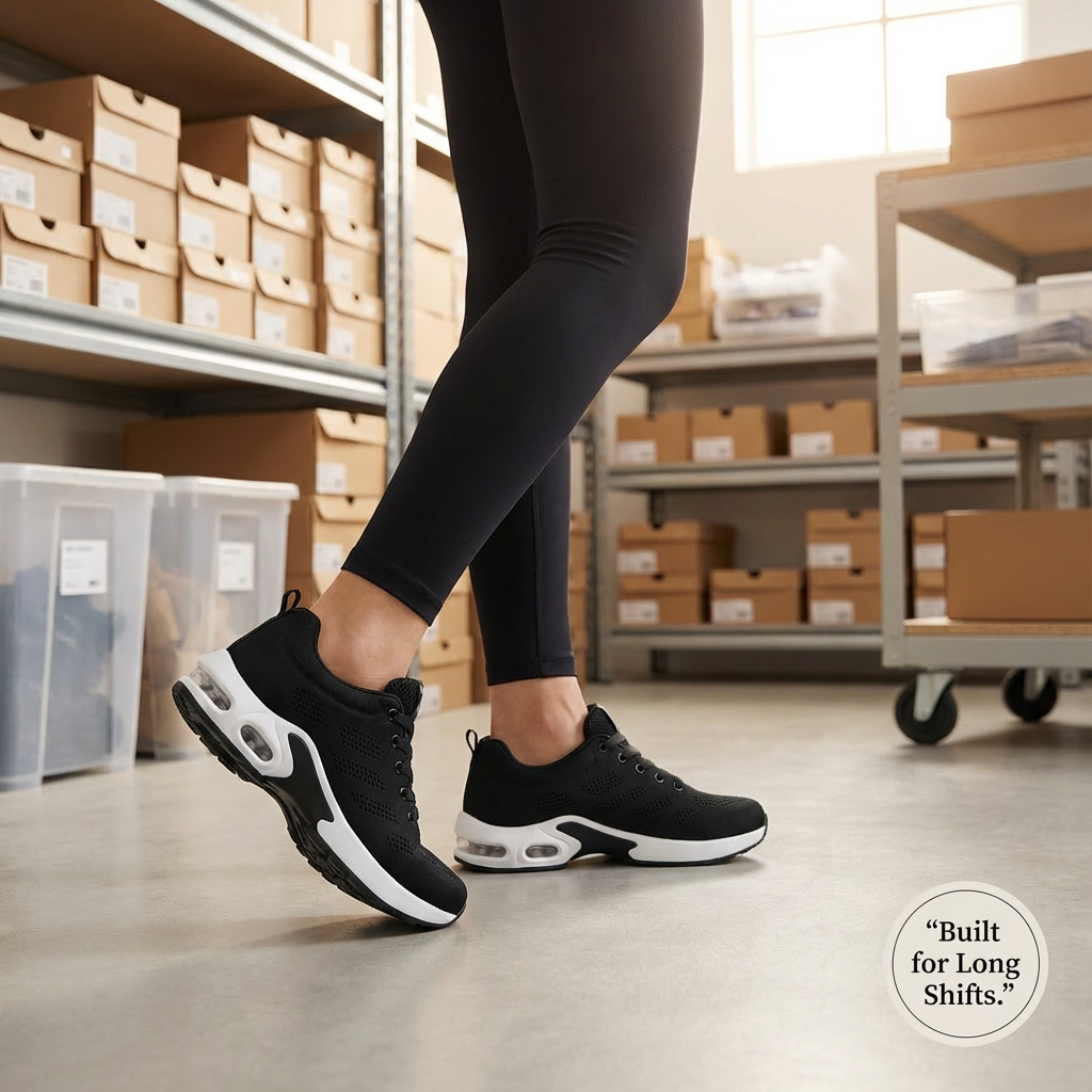 Orthopädische Schichtschuhe für Lager und Logistik (Unisex)