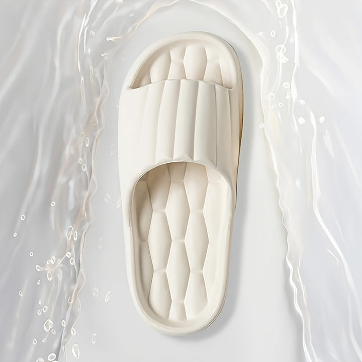 Minimalistische Kissen-Sandalen mit weicher Sohle