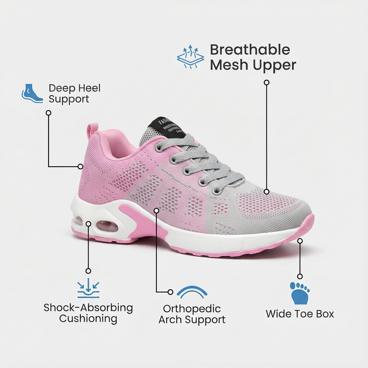 Orthopädische Krankenschwester-Schuhe für harte Böden