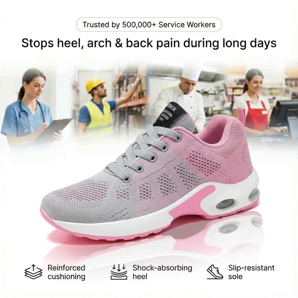 Orthopädische Krankenschwester-Schuhe für harte Böden