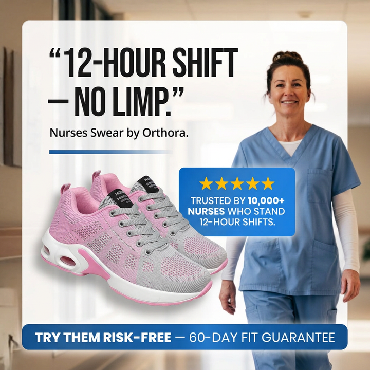 Orthopädische Krankenschwester-Schuhe für harte Böden