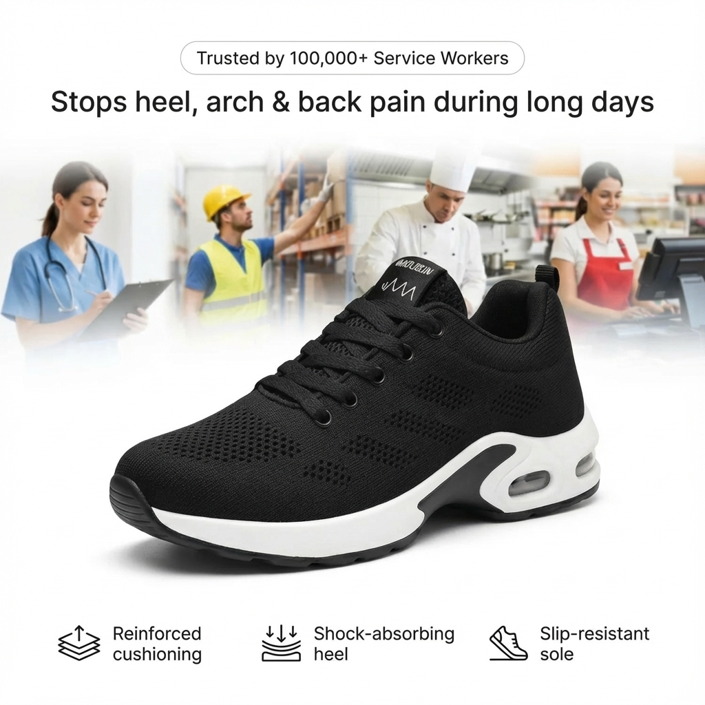 Orthora Pro – 12-Stunden-Komfortschuhe zur Linderung von Fersen- und Plantarfasziitis (Unisex)