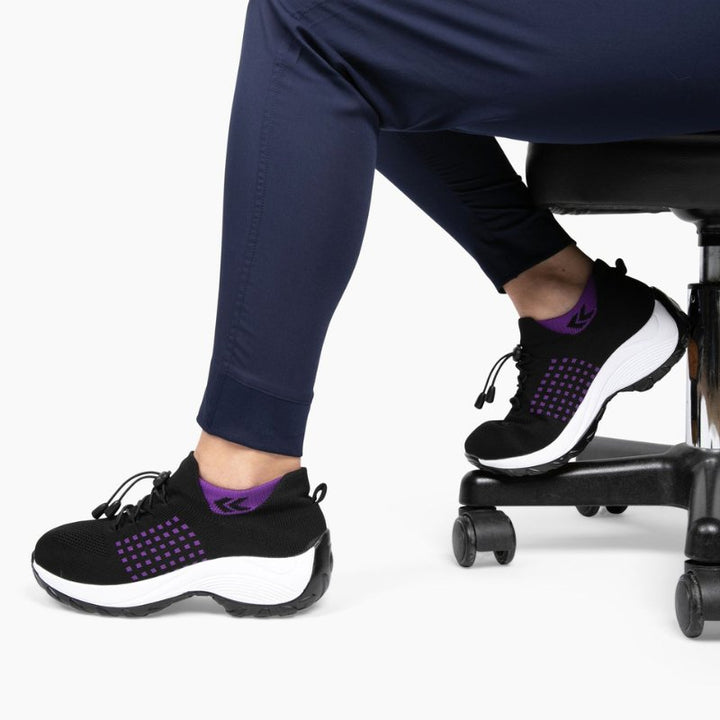 ShiftPro – 12-Stunden-Schuh für ganztägige Linderung von Fuß-, Knie- und Rückenschmerzen